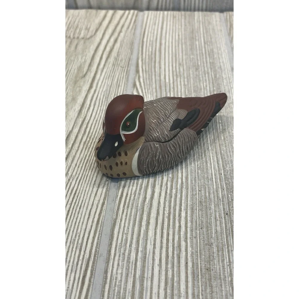 Avon Duck Lot of 2 Pintail & Green-Winged Teal Collector Duck Series VTG 1984